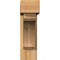 Ekena Millwork Legacy Block Rough Sawn Bracket w/ Offset Brace, Western Red Cedar, 6"W x 20"D x 20"H BKT0604X20X20LEC05RWR - alternate 4